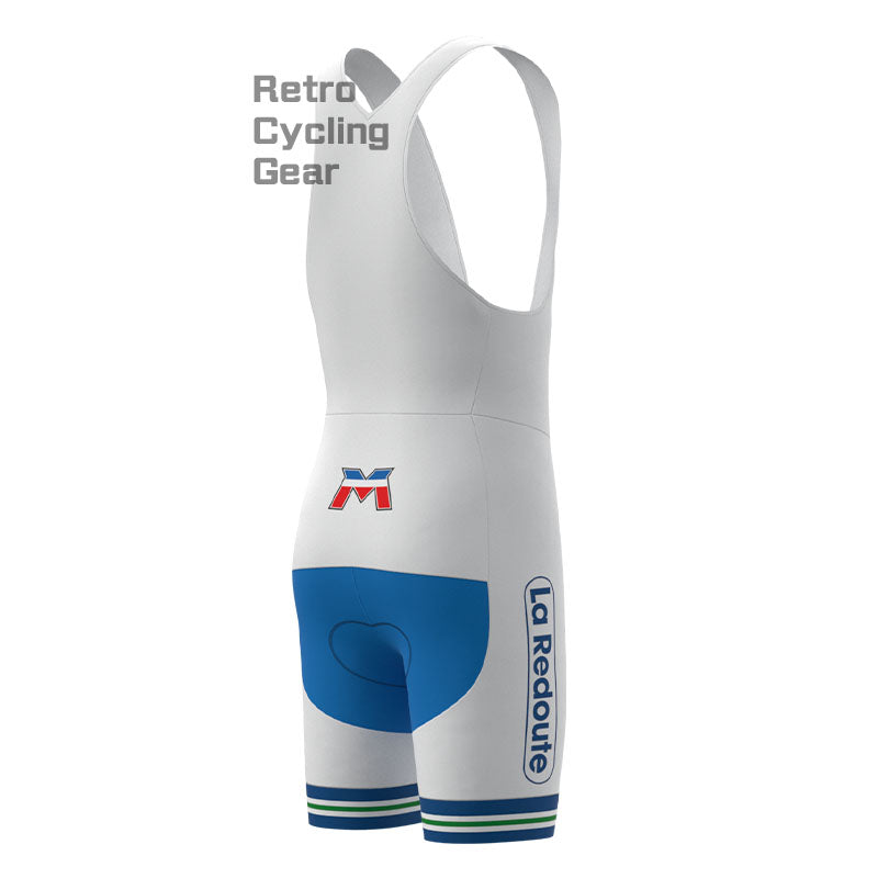 La Redoute Blue Retro Short Sleeve Cycling Kit