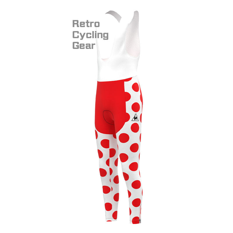 COBD Red-Dot Retro Langarm-Fahrradset