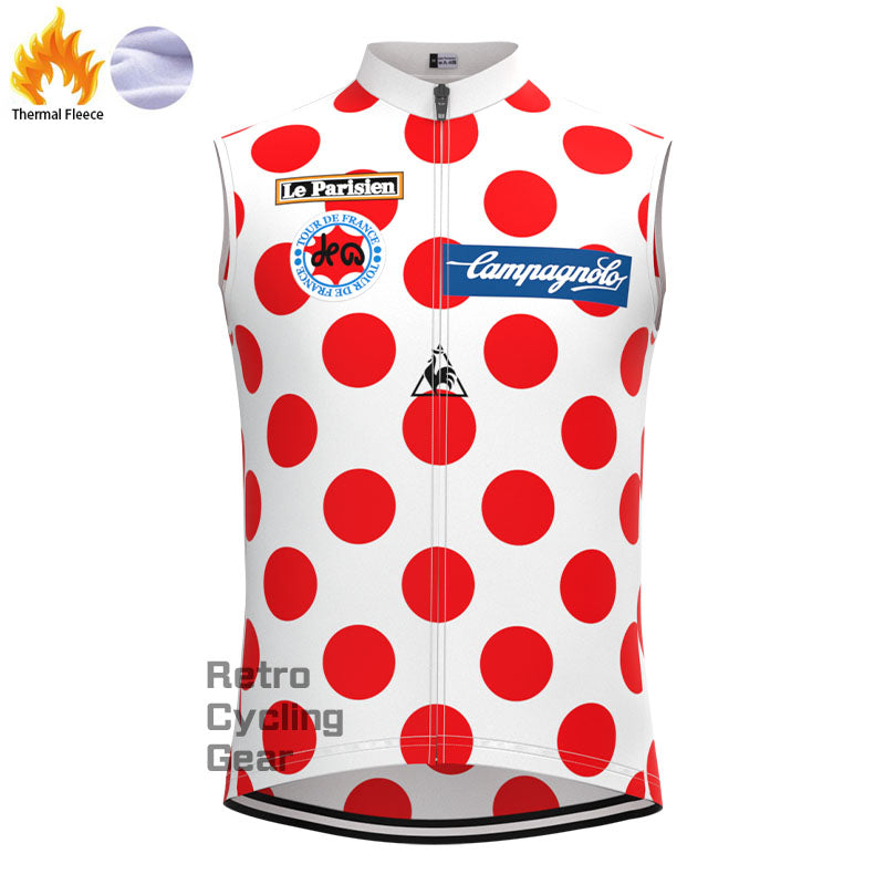 Le Parisien Fleece Retro Cycling Vest