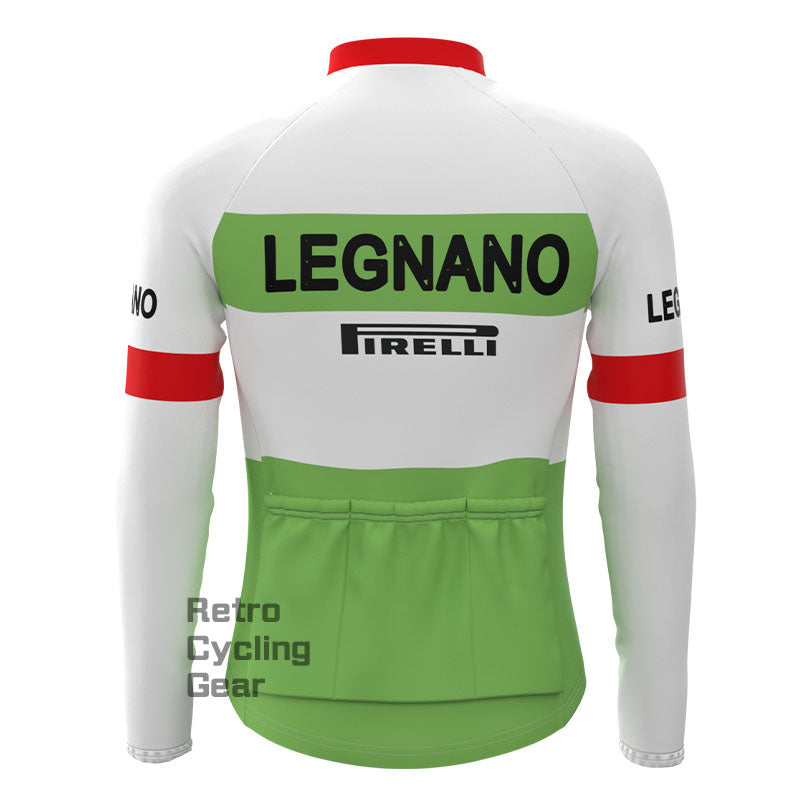 Legnano Fleece Retro-Langarmtrikots