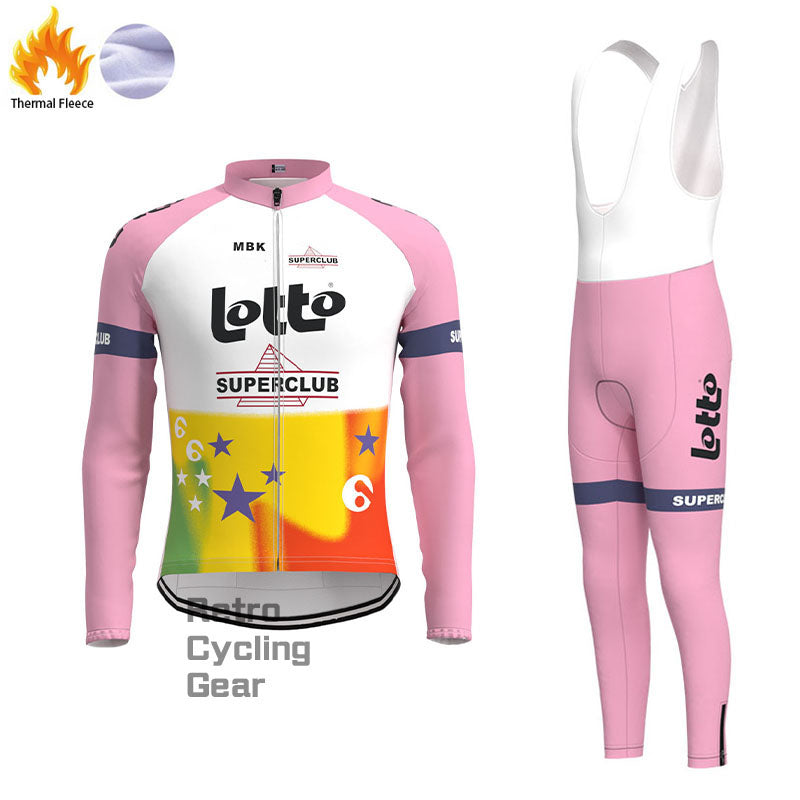 Lotto Fleece Retro-Radsport-Sets