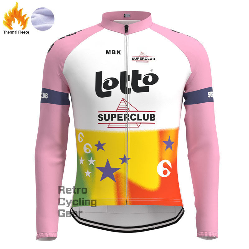 Lotto Fleece Retro Long Sleeves Jerseys