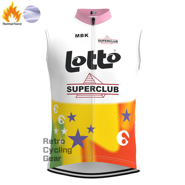 Lotto Fleece Retro Cycling Vest