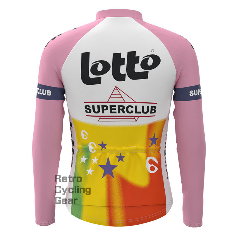 Lotto Fleece Retro Long Sleeves Jerseys