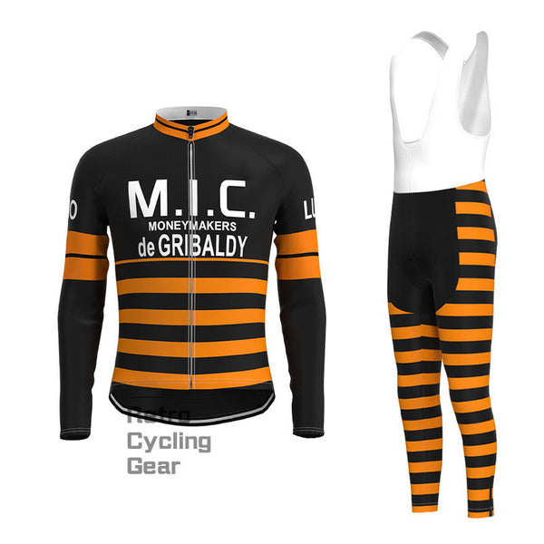 M.I.C Retro Long Sleeve Cycling Kit