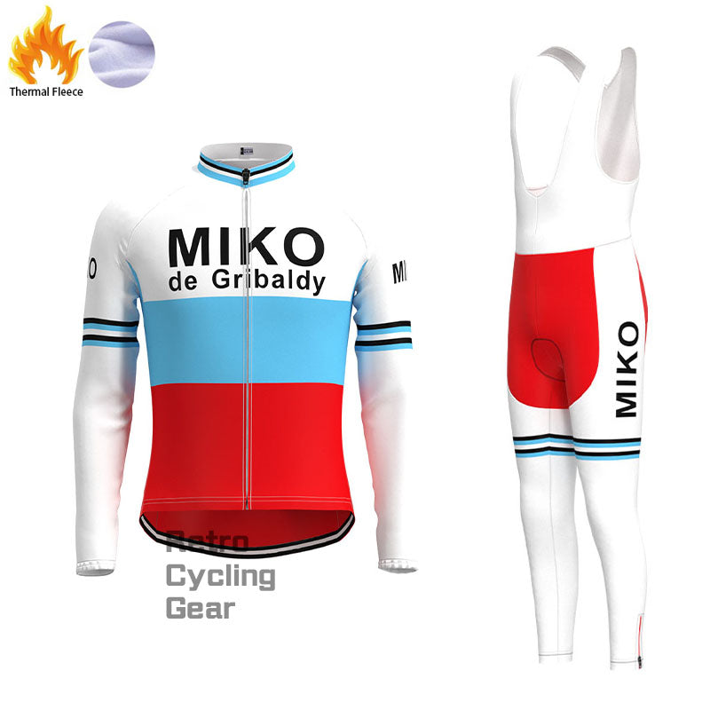 MIKO Fleece Retro Cycling Kits