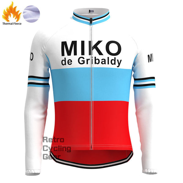 MIKO Fleece Retro Long Sleeves Jerseys