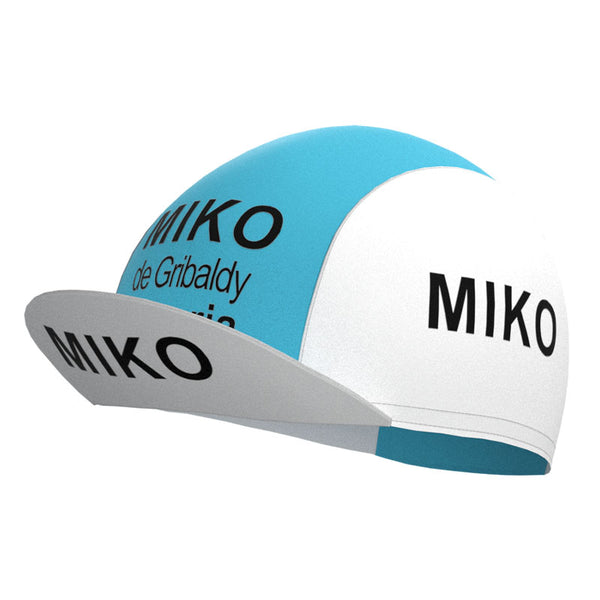 MIKO Blue Retro Cycling Cap