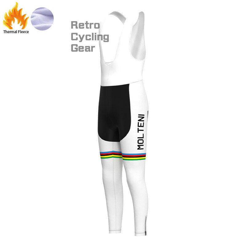 MOLTENI Fleece Retro Cycling Pants