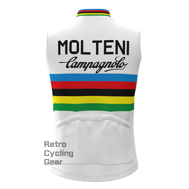 MOLTENI Fleece Retro Cycling Vest