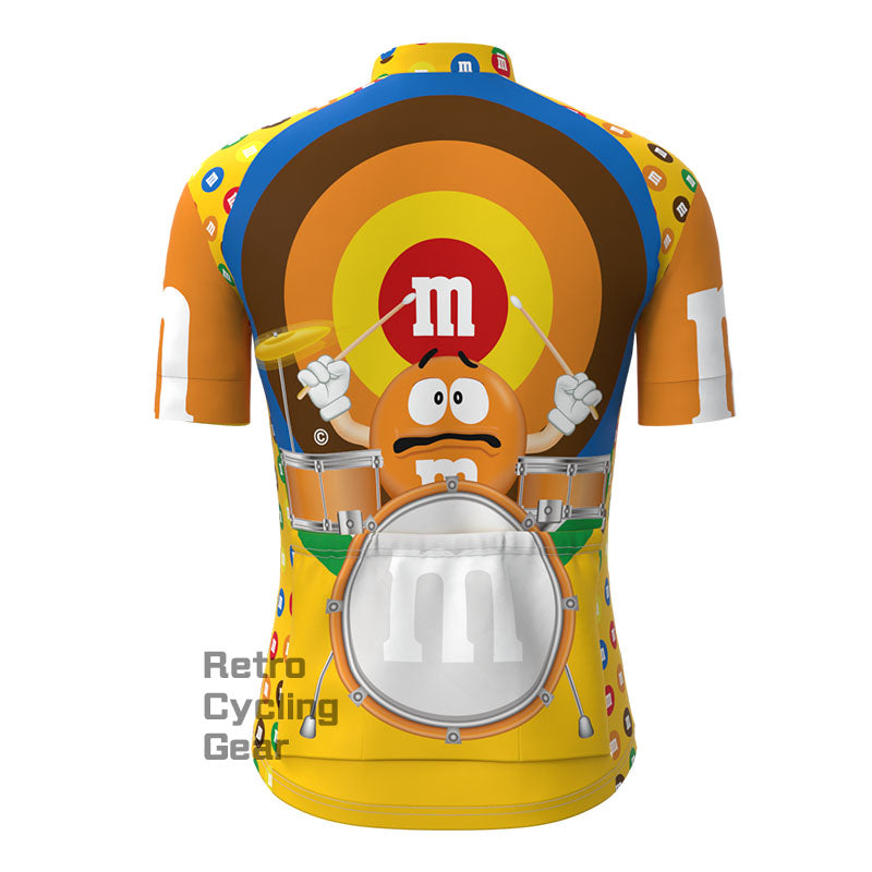 M&M Chocolate orange Short Sleeves Cycling Jersey