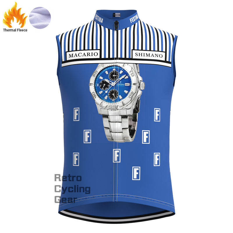 Macario Fleece Retro Cycling Vest