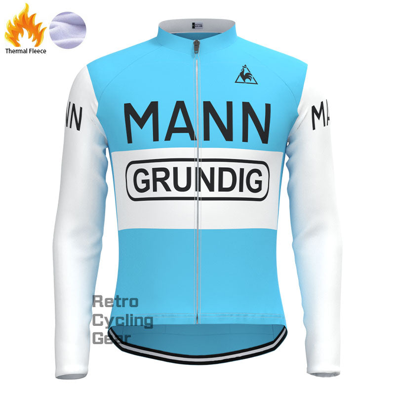 Mann Fleece Retro-Radsport-Sets