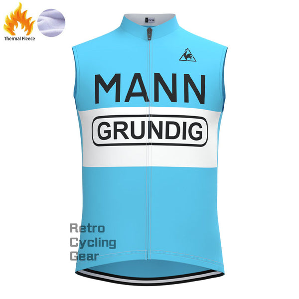 Mann Fleece Retro Cycling Vest
