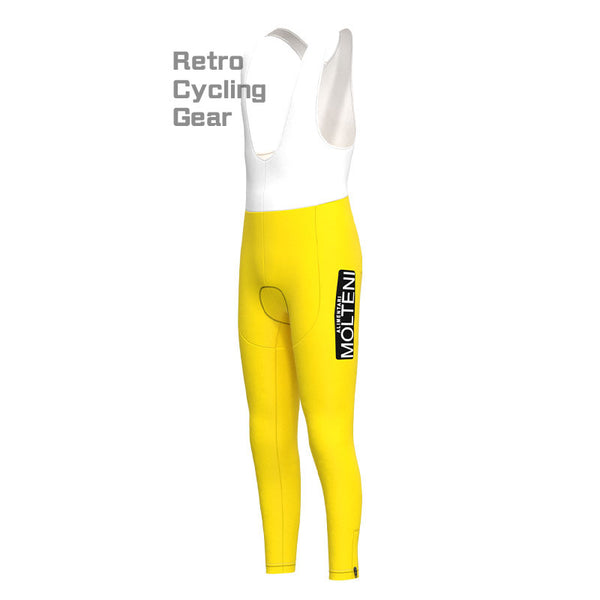 Molteni Yellow Retro Cycling Pants