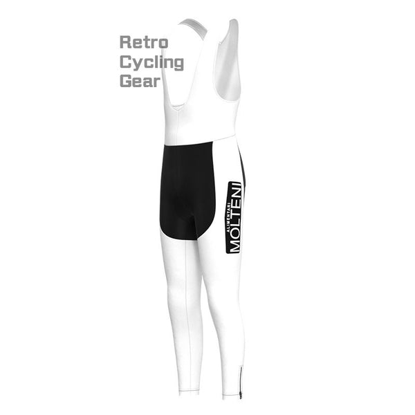 Molteni White Retro Cycling Pants
