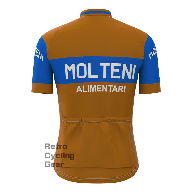 Molteni Brown Retro Short sleeves Jersey