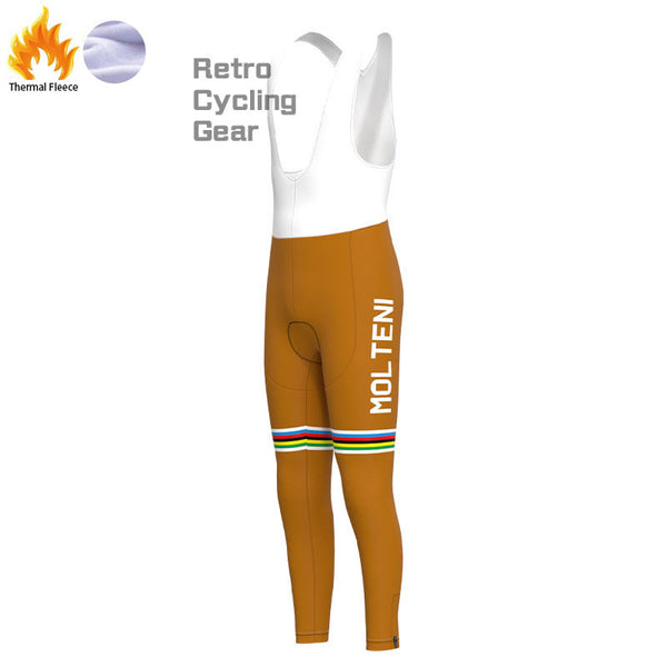 Molteni Fleece Retro Cycling Pants