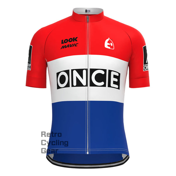 ONCE Red Retro Short sleeves Jersey