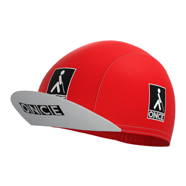 ONCE Red Retro Cycling Cap