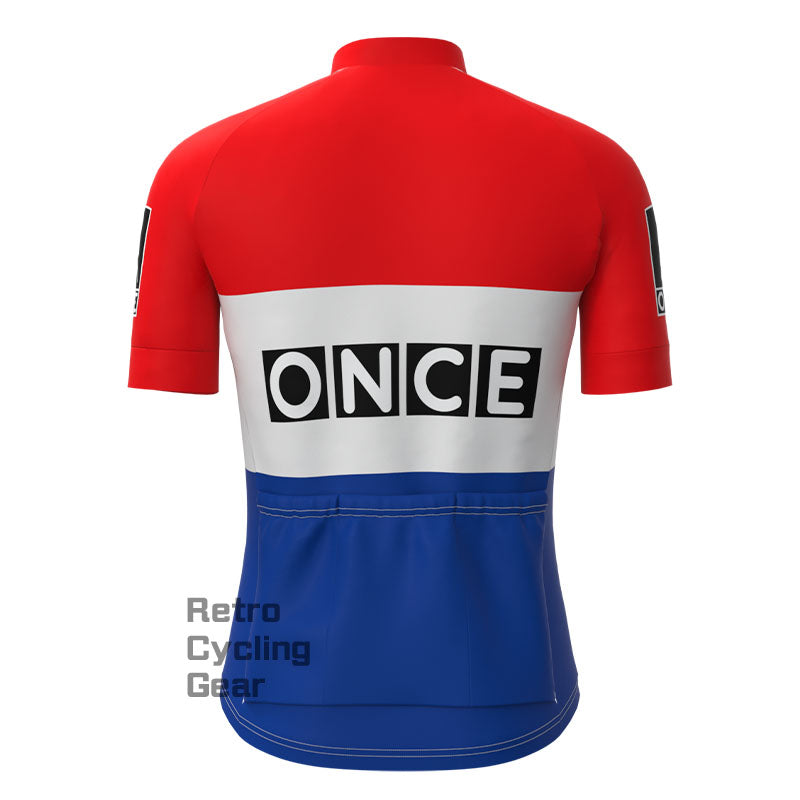 ONCE Red Retro Short sleeves Jersey