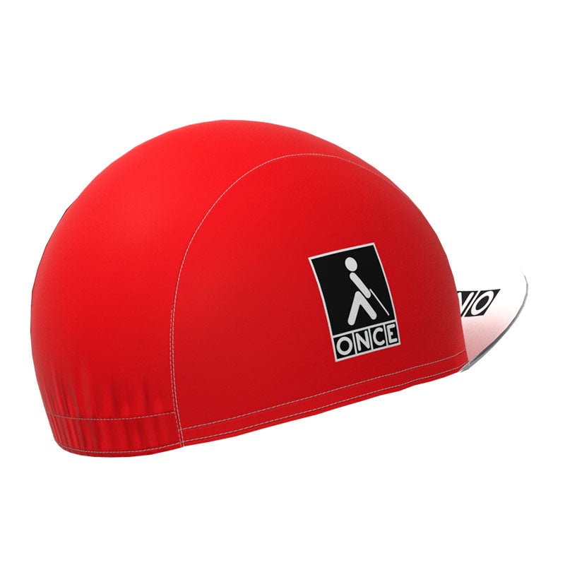 ONCE Red Retro Cycling Cap