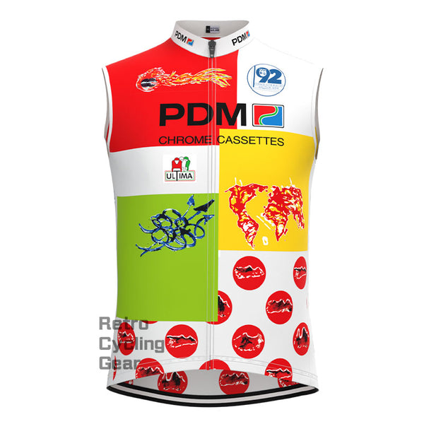 PDM ULTIMA Pattern Retro Cycling Vest