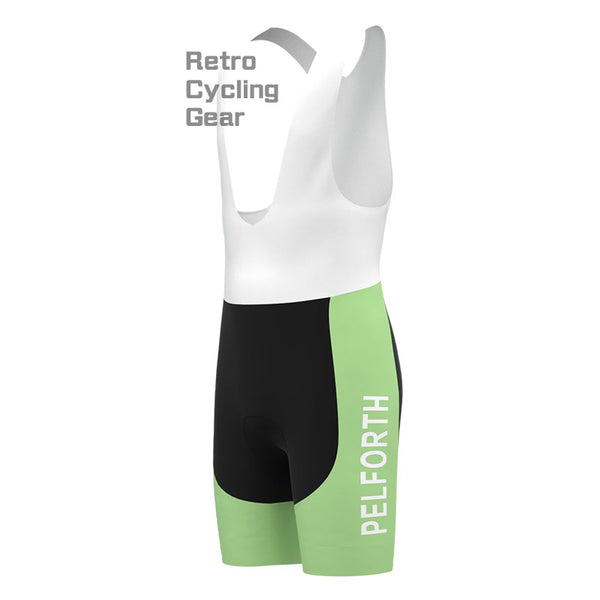 PELFORTH Mint Green Retro Cycling Shorts