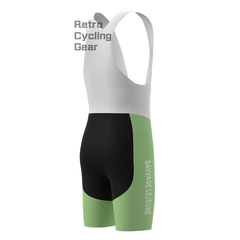 PELFORTH Mint Green Retro Short Sleeve Cycling Kit