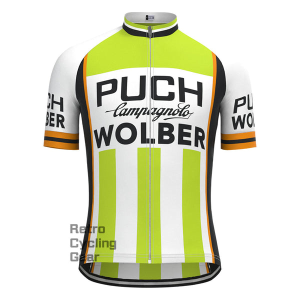 PUCH Green Stripe Retro Short sleeves Jersey