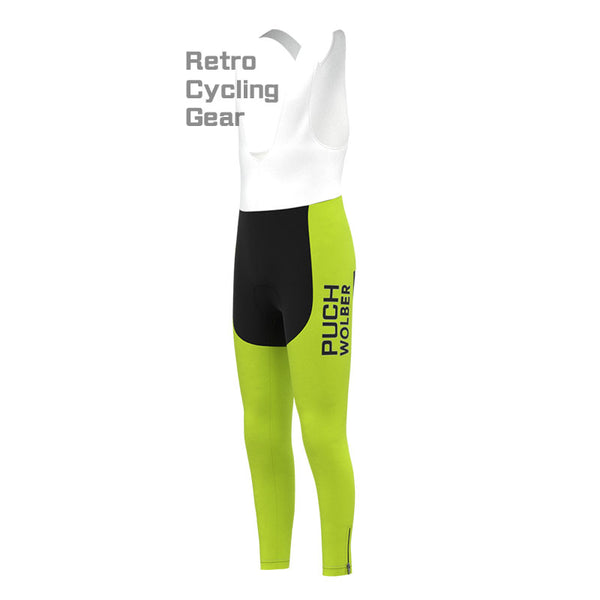 PUCH Green Stripe Retro Cycling Pants