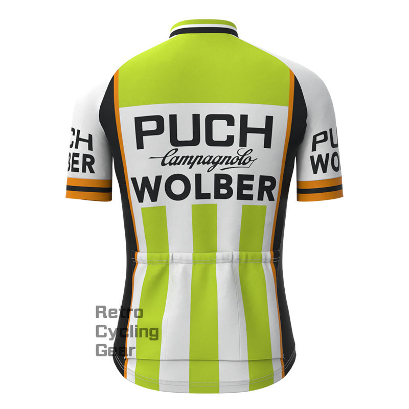 PUCH Green Stripe Retro Short sleeves Jersey