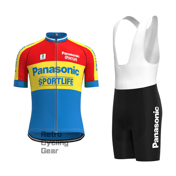 Panasonic Retro Short Sleeve Cycling Kit