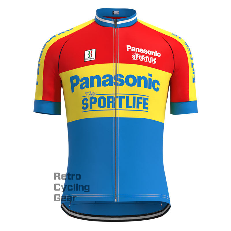 Panasonic Retro Short Sleeve Cycling Kit
