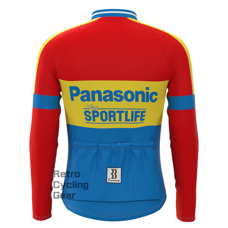 Panasonic Retro Long Sleeve Cycling Kit