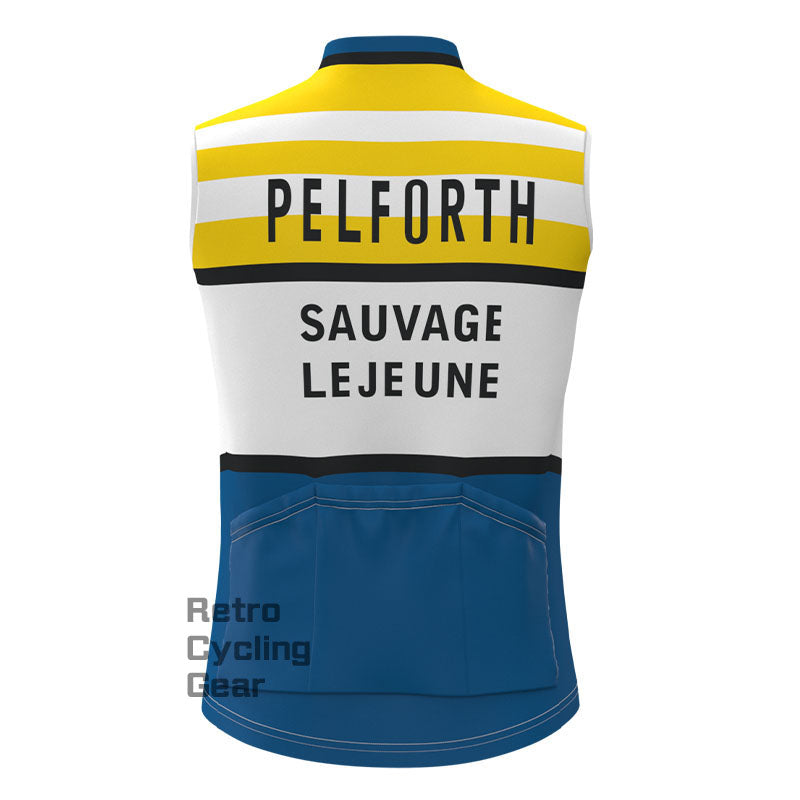 Pelforth Fleece Retro Cycling Vest