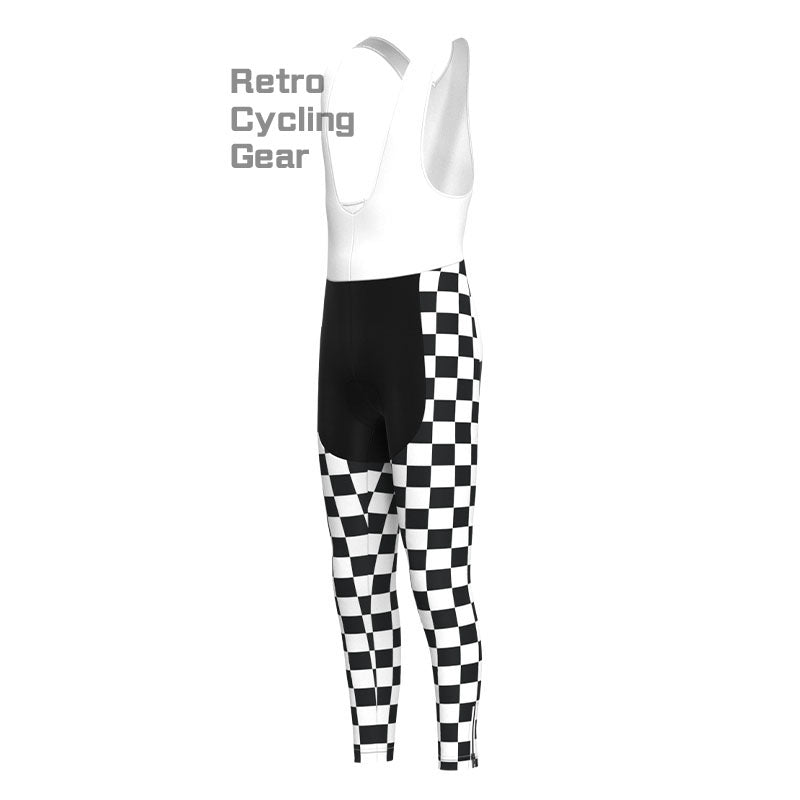 Peugeot Black-Dot Retro Long Sleeve Cycling Kit