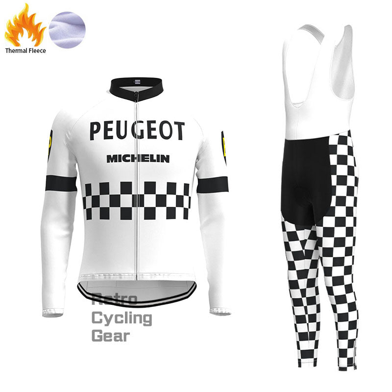 Peugeot Fleece Retro-Radsport-Sets