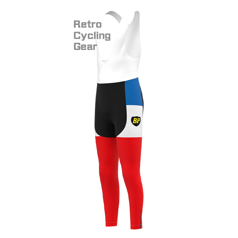 Blau-rote Retro-Radhose von Peugeot