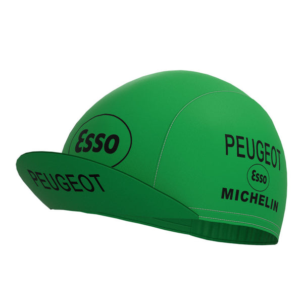 Peugeot Green Retro Cycling Cap