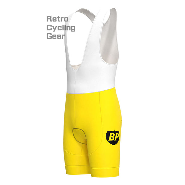 Peugeot Yellow Retro Cycling Shorts