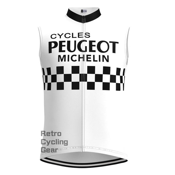 Peugeot Black-Dot Retro Cycling Vest