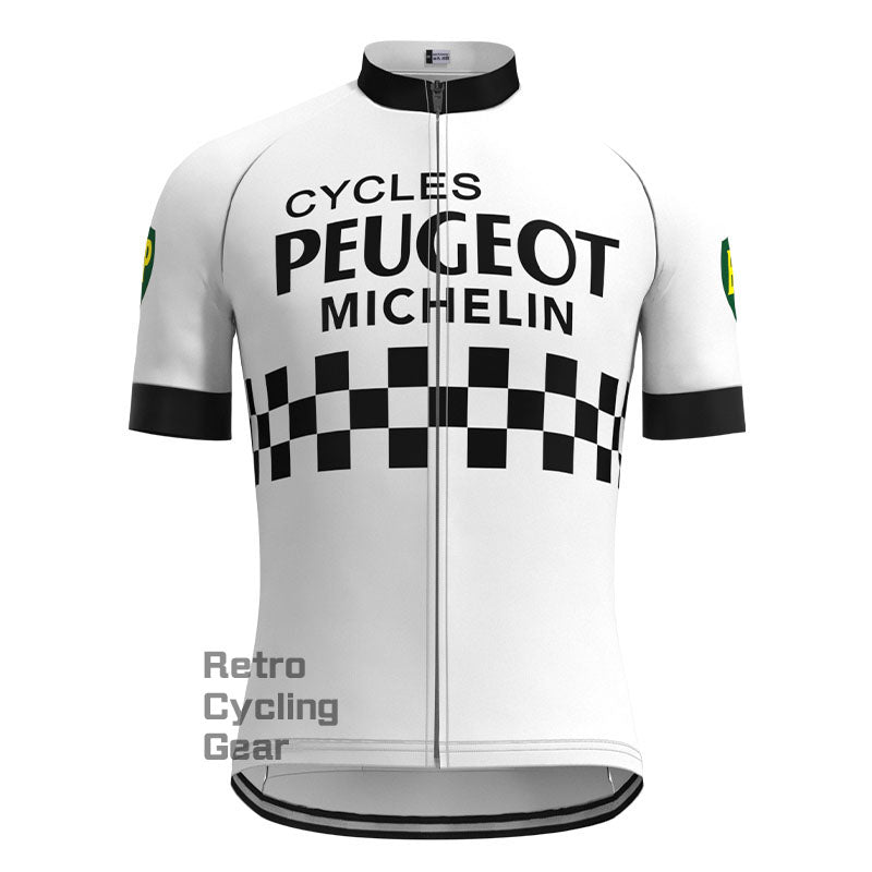 Peugeot Black-Dot Retro Short Sleeve Cycling Kit