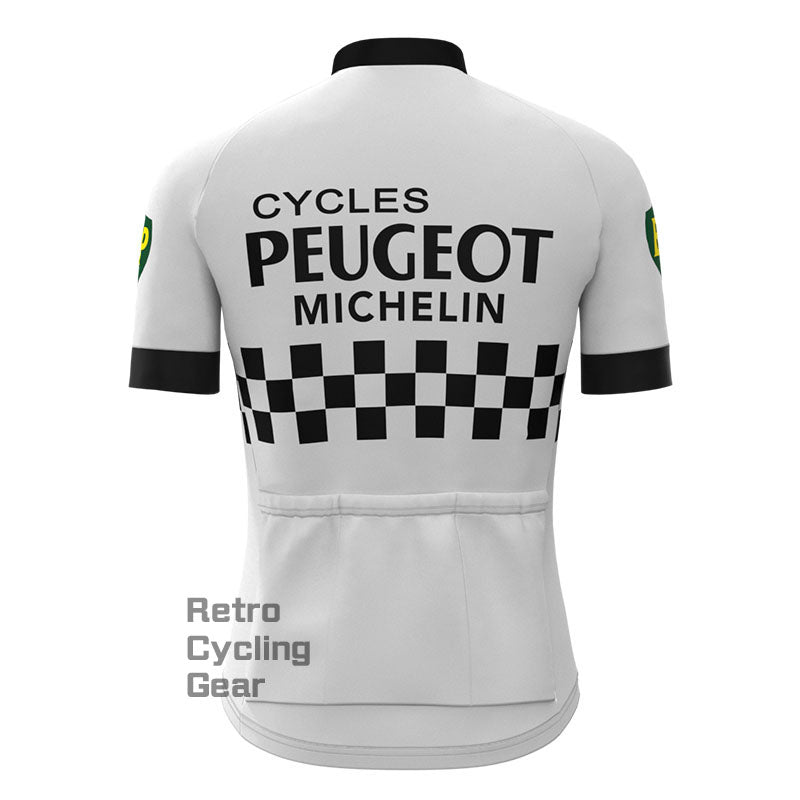 Peugeot Black-Dot Retro Kurzarm-Fahrradset