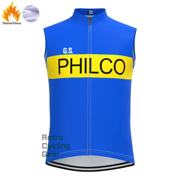Philco Fleece Retro Cycling Vest