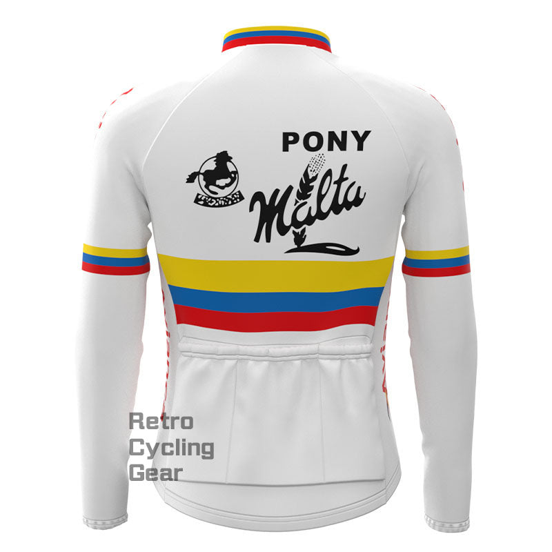 Pony Retro Long Sleeve Cycling Kit