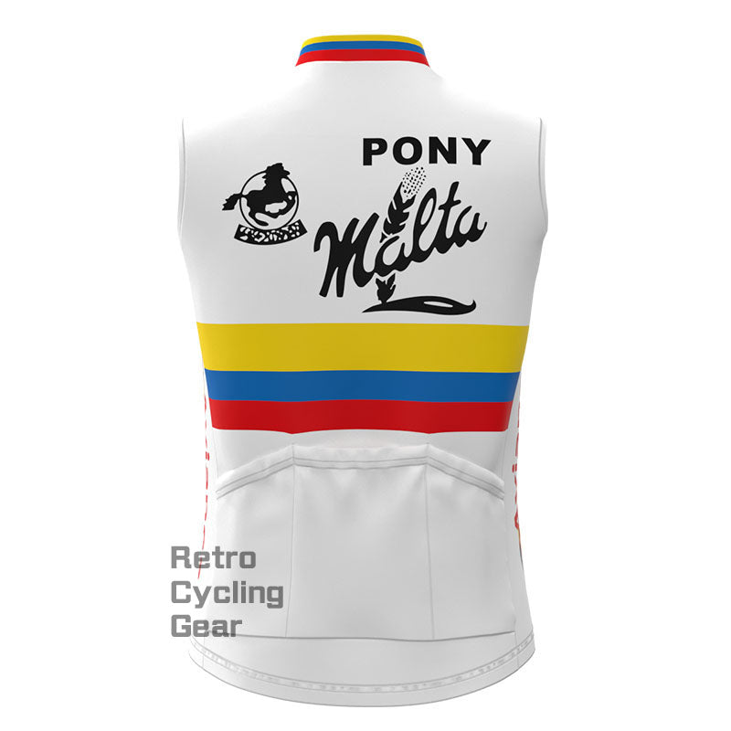 Pony Fleece Retro Cycling Vest