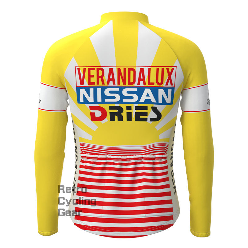 DRIES Leichtes Retro-Langarmtrikot