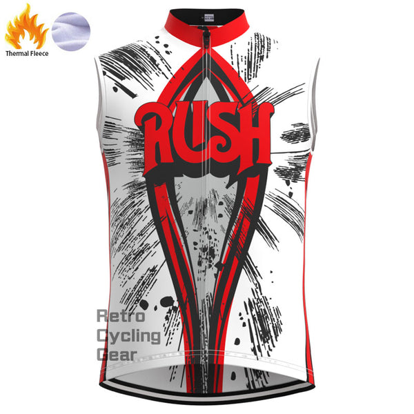 RUSH Fleece Retro Cycling Vest