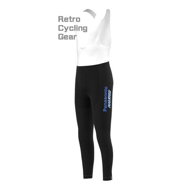 Raleigh Blue-Black Retro Cycling Pants